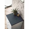 James Martin Vanities Athens 15in Base Cabinet W/ Drawers & Left Door, Glossy White W/ 3CM Charcoal Soapstone Quartz Top E645-B15L-GW-3CSP